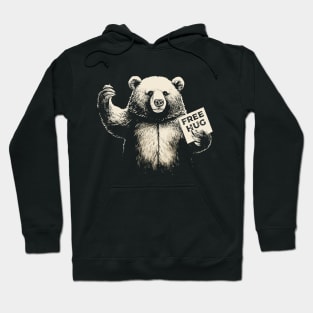 Free hug a bear Hoodie